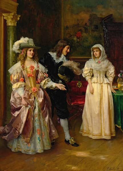 The Distinguished Visitor | Oil Painting Reproduction