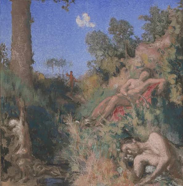Bathers c1903 by Ker Xavier Roussel | Oil Painting Reproduction