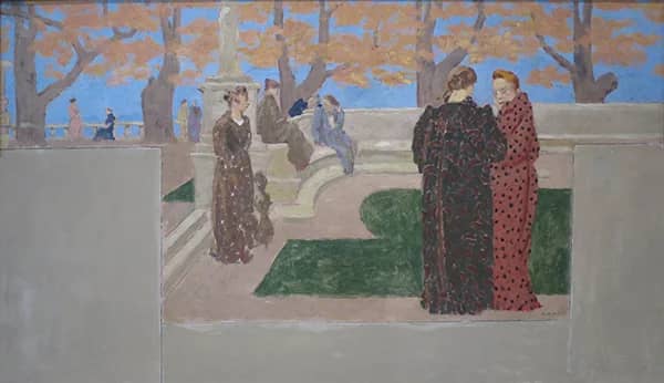 Meeting of Women c1893 by Ker Xavier Roussel | Oil Painting Reproduction