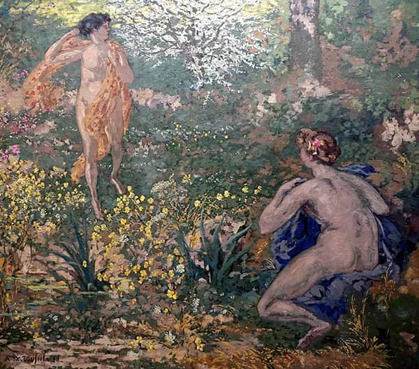 Rape of Leucippus' Daughters | Oil Painting Reproduction