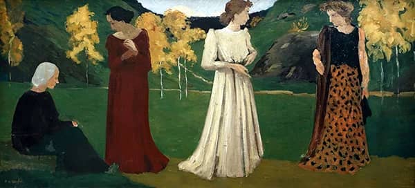 Seasons of Life by Ker Xavier Roussel | Oil Painting Reproduction