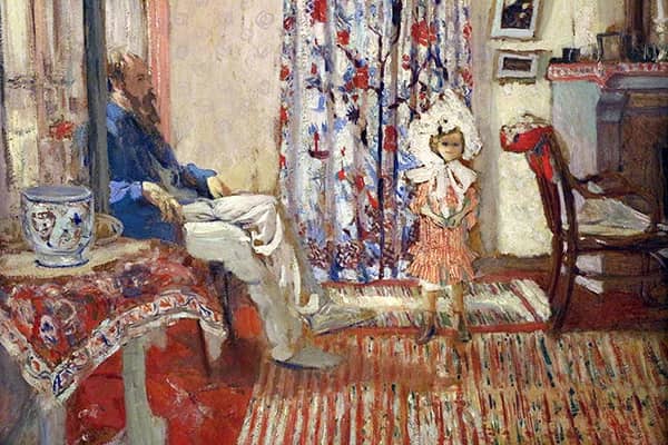 The Painter Ker Xavier Roussel and his Daughter | Oil Painting Reproduction