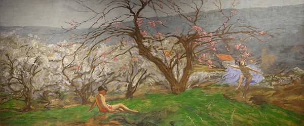 Women in a Landscape by Ker Xavier Roussel | Oil Painting Reproduction