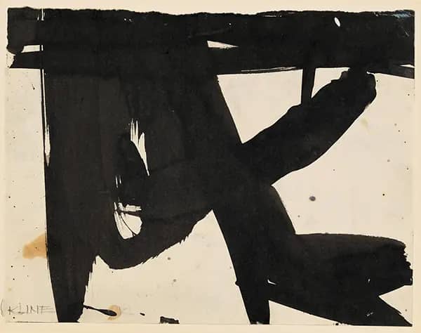 Untitled 1960 v3 by Franz Kline | Oil Painting Reproduction