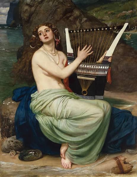 The Siren 1864 by Edward Poynter | Oil Painting Reproduction