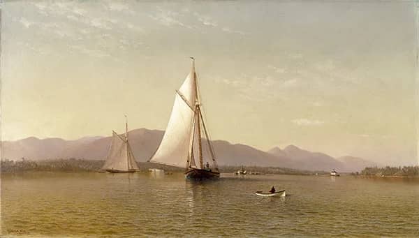 The Hudson at the Tappan Zee | Oil Painting Reproduction