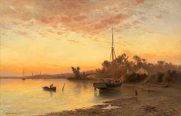 The Seaside New Jersey Shore 1883 | Oil Painting Reproduction