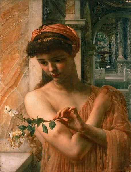 Psyche in the Temple of Love 1882 | Oil Painting Reproduction