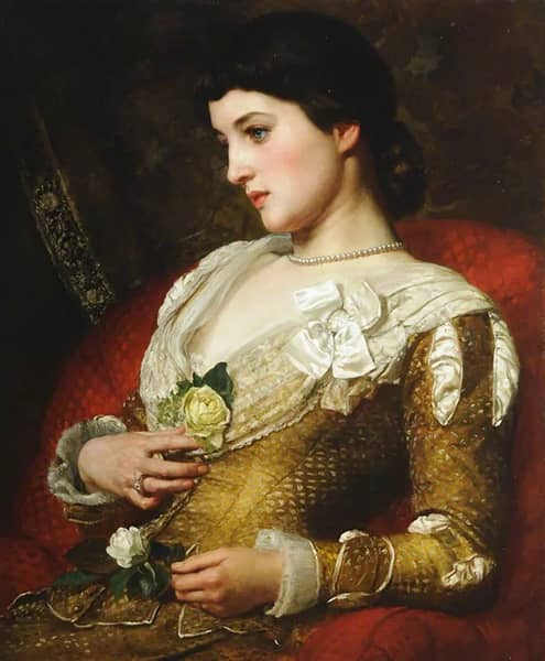 Portrait of Lillie Langtry 1877 | Oil Painting Reproduction
