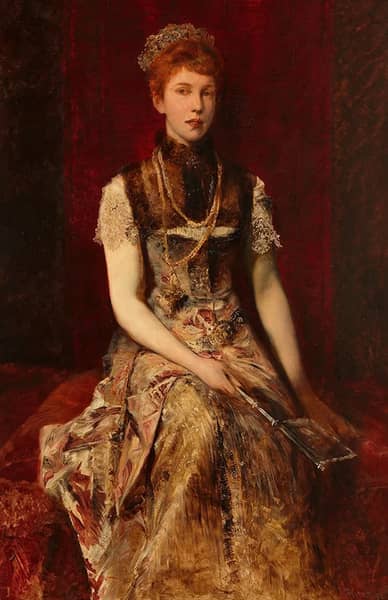 Portrait of Dora Fournier Gabillon 1879 | Oil Painting Reproduction