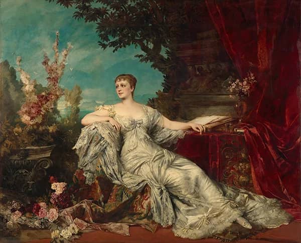 Wife of the French Ambassador in Vienna | Oil Painting Reproduction