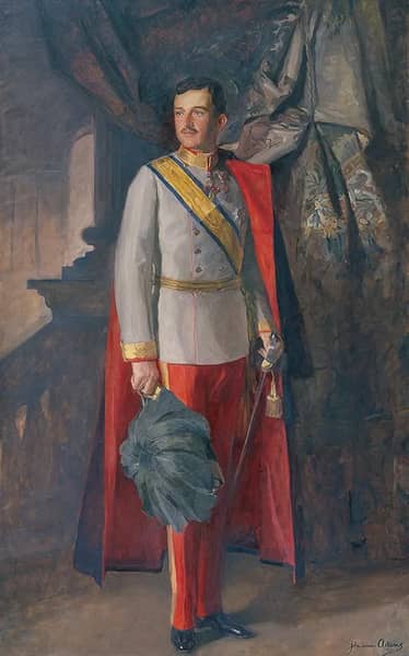 Emperor Charles I of Austria 1917 | Oil Painting Reproduction