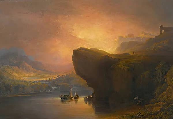 The City of God and the Waters of Life | Oil Painting Reproduction