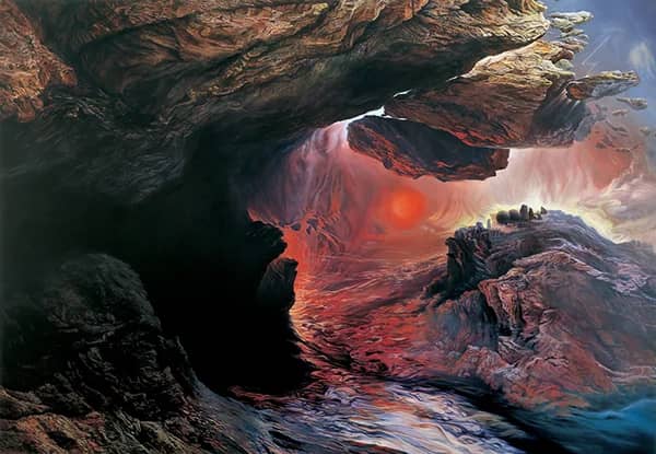 The Tragic Conversion of Salvador Dali 1998 | Oil Painting Reproduction