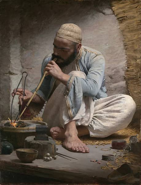 The Arab Jeweler 1882 | Oil Painting Reproduction