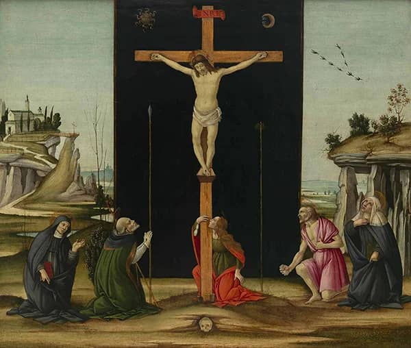 Christ on the Cross by Sandro Botticelli | Oil Painting Reproduction