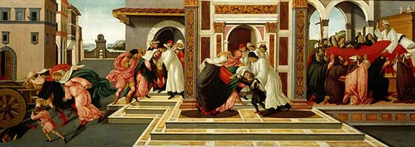 Last Miracle and The Death of St.Zenobius | Oil Painting Reproduction