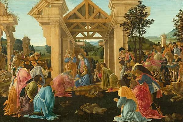 The Adoration of The Magi by Sandro Botticelli | Oil Painting Reproduction