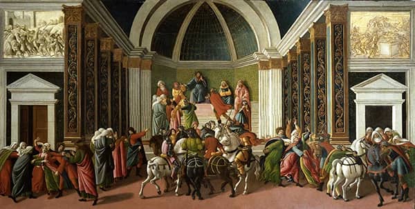 The Story of Virginia by Sandro Botticelli | Oil Painting Reproduction