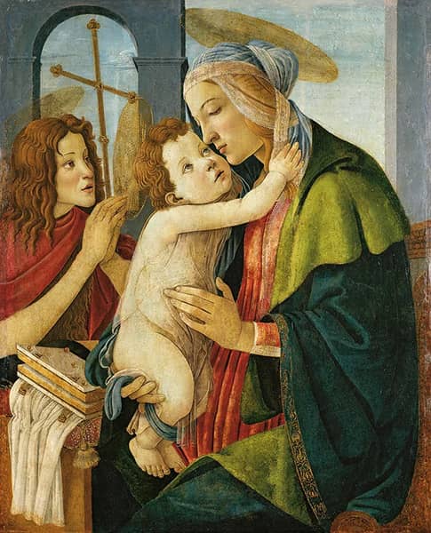 Virgin with The Child and The Youth of Saint John | Oil Painting Reproduction