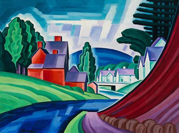 Space Motive a New Jersey Valley | Oil Painting Reproduction