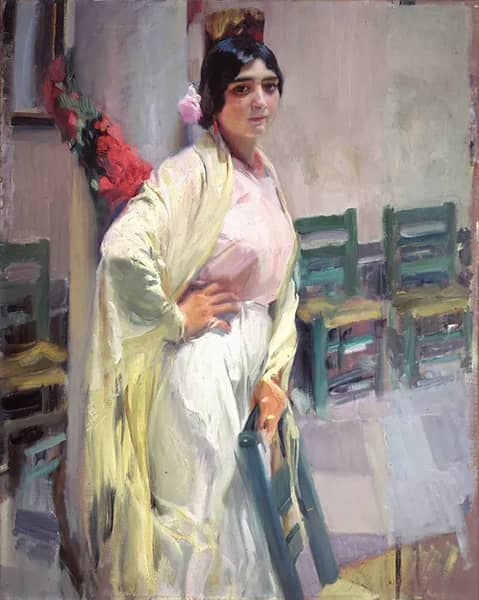 Maria La Guapa by Joaquin Sorolla | Oil Painting Reproduction