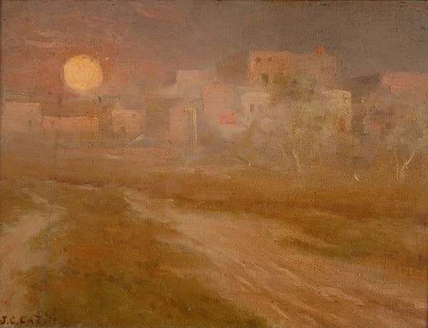 High Sun by Jean-Charles Cazin | Oil Painting Reproduction