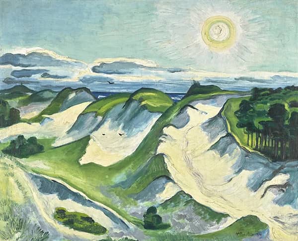 By the Baltic Sea by Max Pechstein | Oil Painting Reproduction