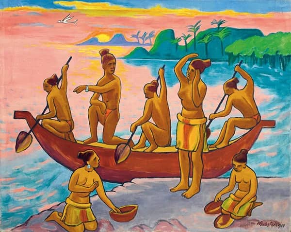 Evening Farewell 1950 by Max Pechstein | Oil Painting Reproduction