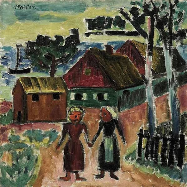 Fisherman's Girl by Max Pechstein | Oil Painting Reproduction