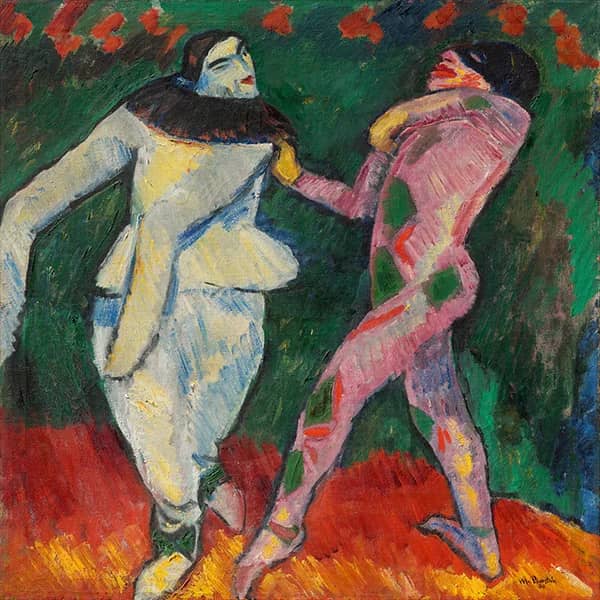 Russian Ballet 1909 by Max Pechstein | Oil Painting Reproduction
