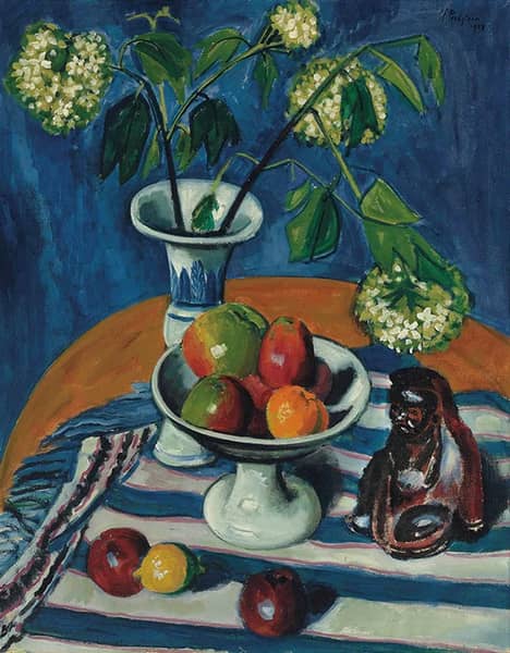 Still Life with Apples and Viburnum | Oil Painting Reproduction
