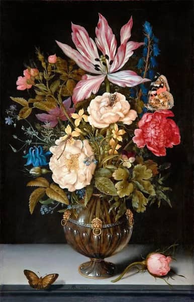 Still Life with Flowers 1617 | Oil Painting Reproduction