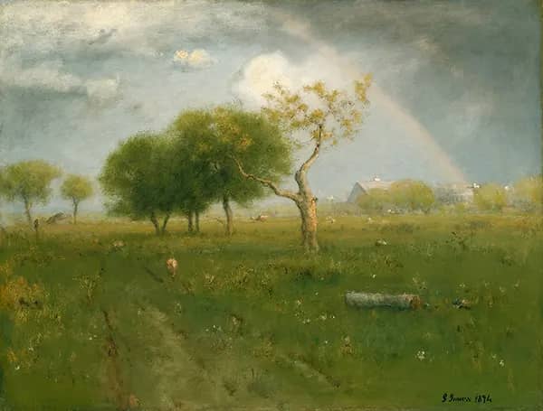 After a Summer Shower by George Inness | Oil Painting Reproduction