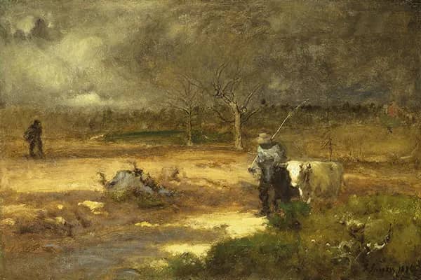 Homeward by George Inness | Oil Painting Reproduction