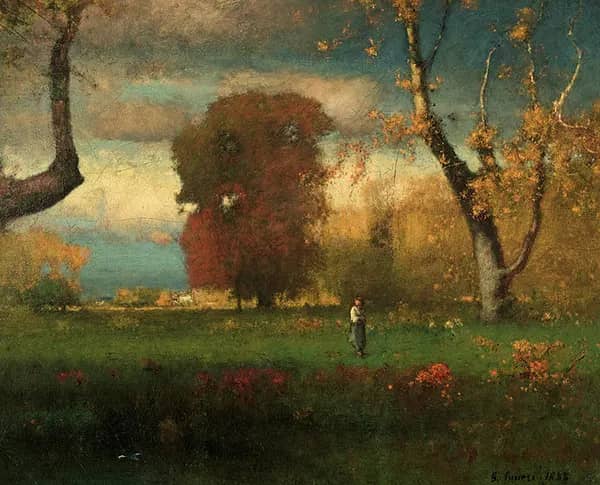 Landscape 1888 by George Inness | Oil Painting Reproduction