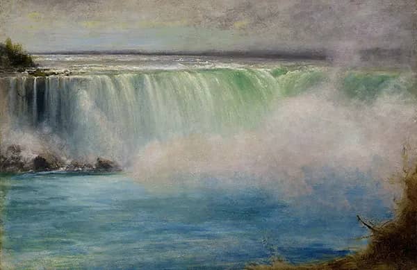 Niagara Falls 1885 by George Inness | Oil Painting Reproduction