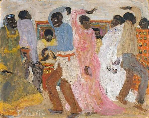 Candombe 1940 by Pedro Figari | Oil Painting Reproduction