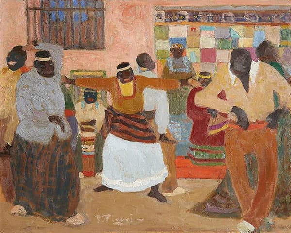 Candombe by Pedro Figari | Oil Painting Reproduction