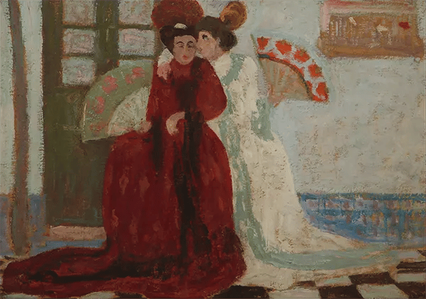 Confidencia by Pedro Figari | Oil Painting Reproduction
