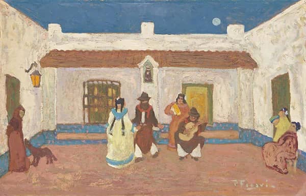Creole Dance c1925 by Pedro Figari | Oil Painting Reproduction