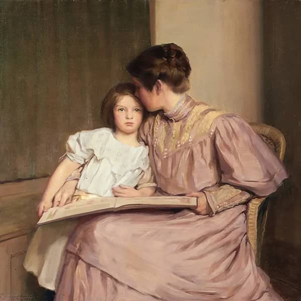 An Interlude by William Sargeant Kendall | Oil Painting Reproduction