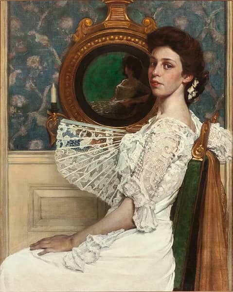 Catherine La Rose by William Sargeant Kendall | Oil Painting Reproduction