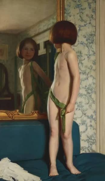 Narcissa 1907 by William Sargeant Kendall | Oil Painting Reproduction