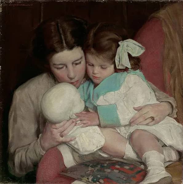 The Critics by William Sargeant Kendall | Oil Painting Reproduction