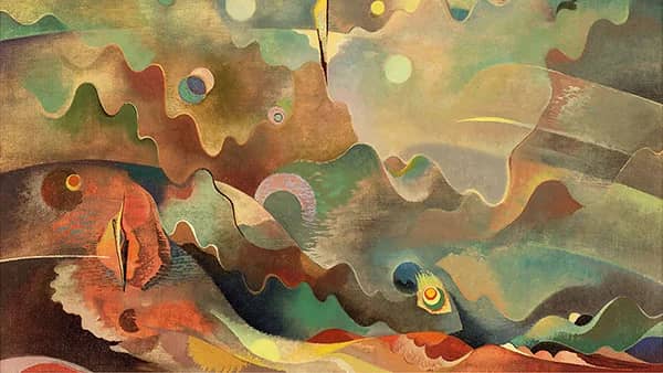 Abstraction 1944 by Will Henry Stevens | Oil Painting Reproduction