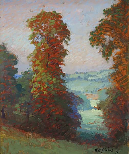 Landscape 1915 by Will Henry Stevens | Oil Painting Reproduction
