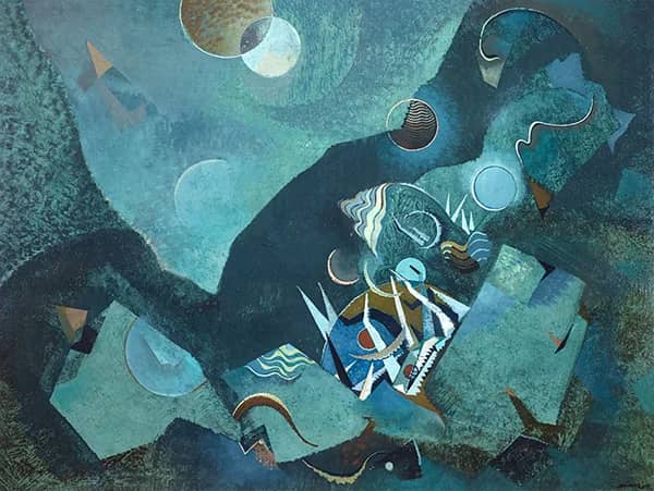 Lurking Menace by Will Henry Stevens | Oil Painting Reproduction