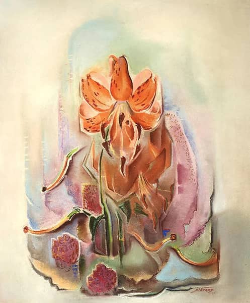 Orange Lily by Will Henry Stevens | Oil Painting Reproduction