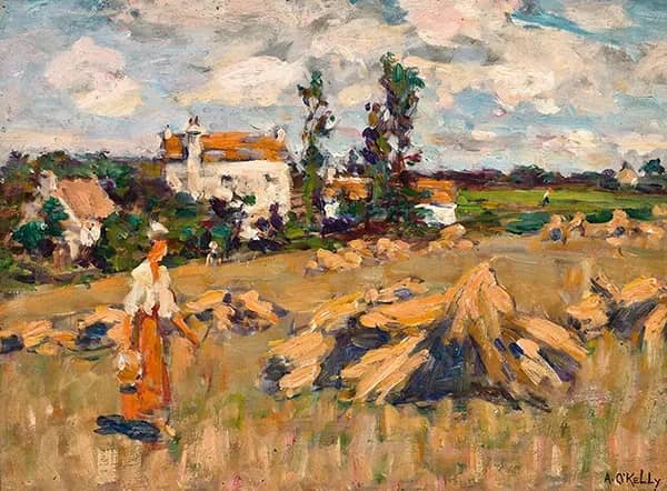 Brittany by Aloysius O'Kelly | Oil Painting Reproduction